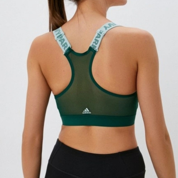 Adidas Activewear, Gym, Workout, Ivy Park XS,Mesh, Support Bra w/ Front Zipper - Picture 2 of 8